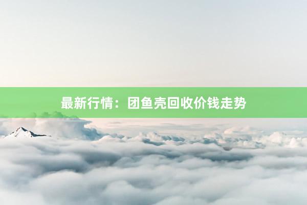 最新行情：团鱼壳回收价钱走势